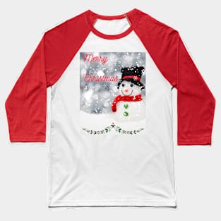 Snowman Baseball T-Shirt